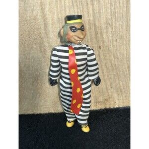 Vintage McDonalds 1976 Remco Hamburglar Toggle Head Action Figure B8
